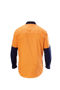 Picture of Hard Yakka Koolgear Hi-Visibility Two Tone Cotton Twill Long Sleeve Shirt Y07558