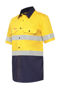 Picture of Hard Yakka Koolgear Hi-Visibility Two Tone Ventilated Short Sleeve Shirt With Tape Y07735