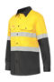Picture of Hard Yakka Koolgear Hi-Visibility Two Tone Ventilated Long Sleeve Shirt With Tape Y07740