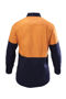 Picture of Hard Yakka Foundations Hi-Visibility Two Tone Long Sleeve Cotton Drill Shirt Y07982