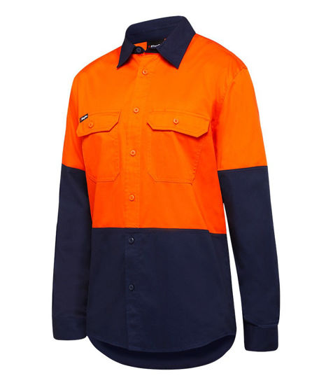 Picture of Kinggee Stretch Spliced Shirt K04035