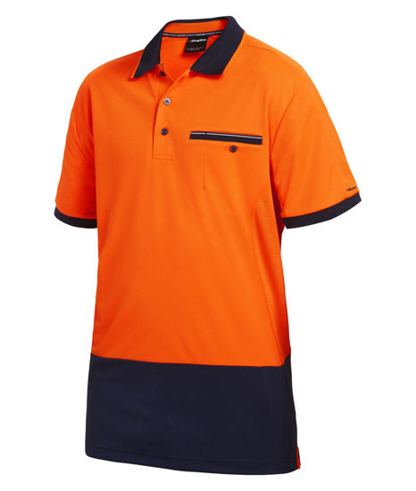 Picture of Kinggee Workcool Spliced Polo Short Sleeve K54845