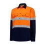 Picture of Hard Yakka Core Hi Vis L/Sl H/Weight Closed Front Taped Shirt Y04615