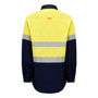 Picture of Hard Yakka Core Hi Vis L/Sl H/Weight Closed Front Taped Shirt Y04615